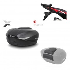 SHAD Baul trasero + herraje montaje respaldo de pasajero SH58X KIT-182515