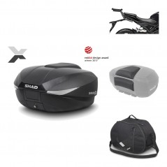 Rear trunk + mounting hardware + accessories  SH58X