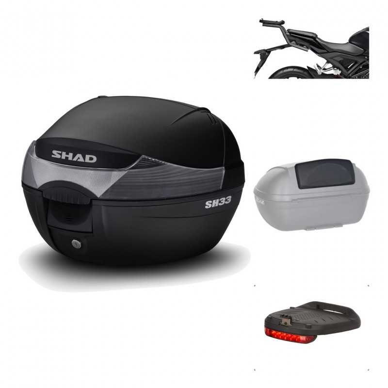 SHAD Baul trasero + herraje montaje accesorios SH33 SH 33 KIT-182217