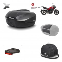 SHAD Baul trasero + herraje montaje accesorios SH58X KIT-182318
