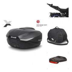 Rear trunk + mounting hardware + accessories  SH58X