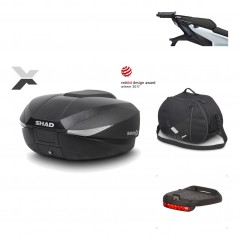 Rear trunk + mounting hardware + accessories  SH58X
