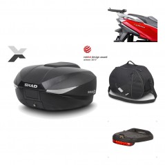 Rear trunk + mounting hardware + accessories  SH58X