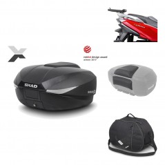 Rear trunk + mounting hardware + accessories  SH58X