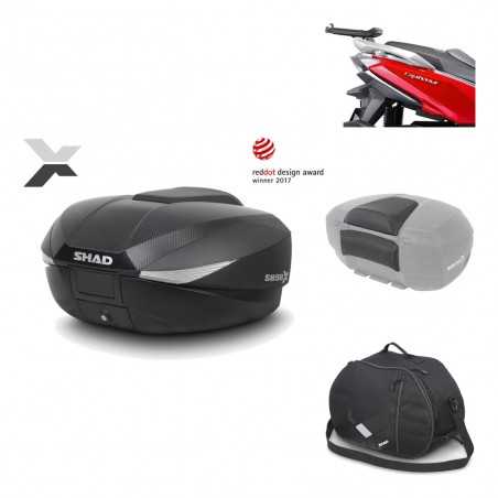 SHAD Baul trasero + herraje montaje accesorios SH58X KIT-182569