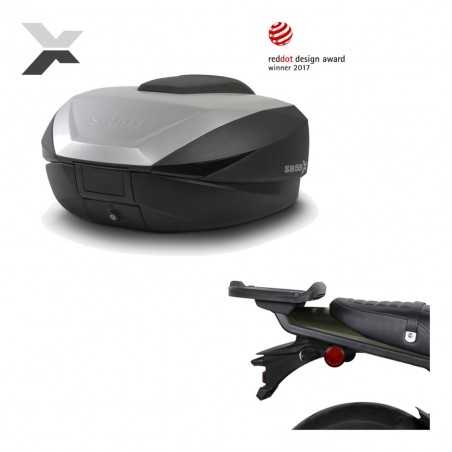 SHAD Baul trasero + herraje montaje SH59X ALU KIT-182720