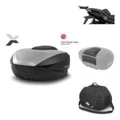 Rear trunk + mounting hardware + accessories  SH59X ALU