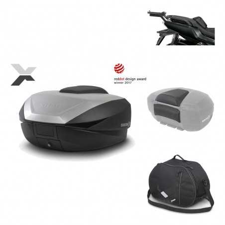 SHAD Baul trasero + herraje montaje accesorios SH59X ALU KIT-182870