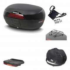 Rear trunk + mounting hardware + accessories  SH46 SH 46 NEW MODEL