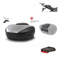 Rear trunk + mounting hardware + accessories  SH59X ALU