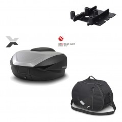 Back trunk + big top fitting + internal bag  SH59X ALU