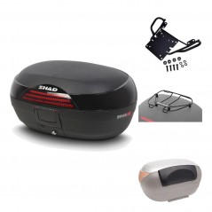 Rear trunk + mounting hardware + accessories  SH46 SH 46 NEW MODEL