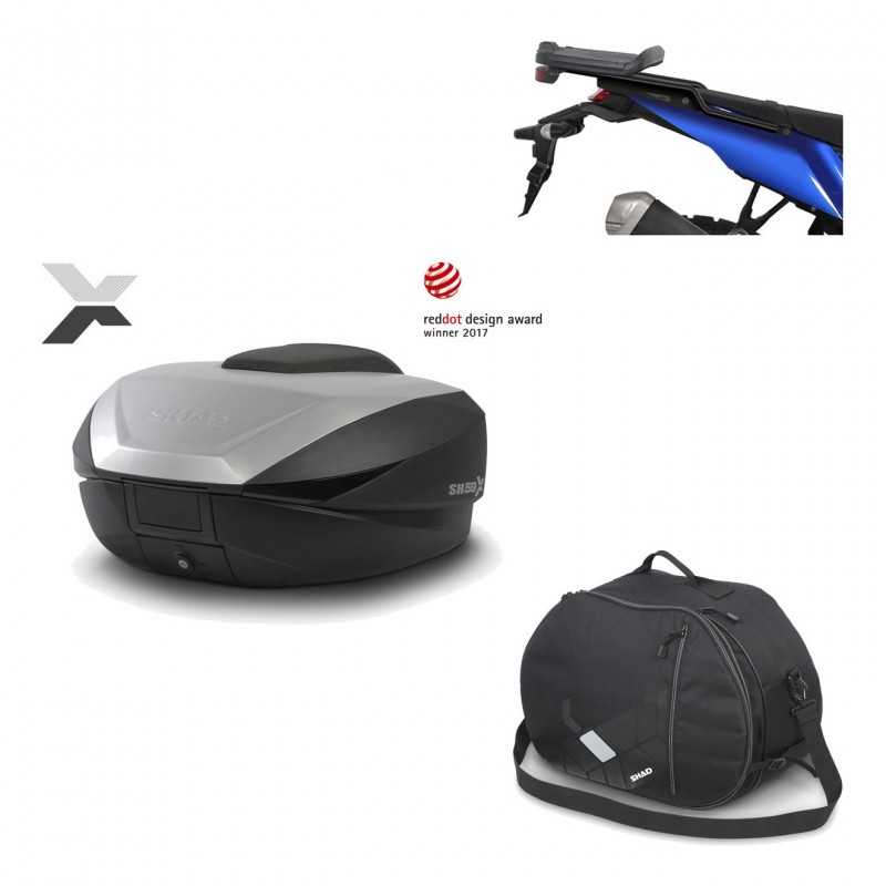 Back trunk + big top fitting + internal bag  SH59X ALU