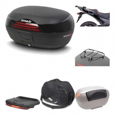 SHAD Baul trasero + herraje montaje accesorios SH46 SH 46 NEW MODEL KIT-183072