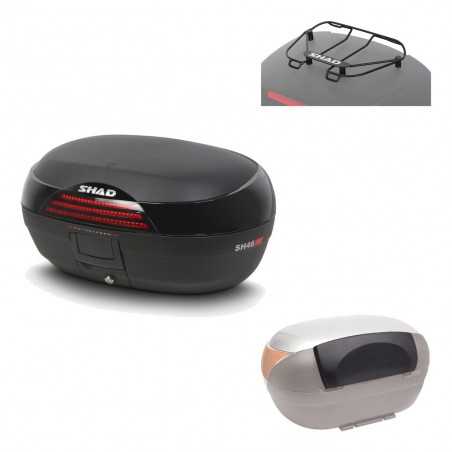 SHAD Baul trasero + accesorios SH46 SH 46 NEW MODEL KIT-182973