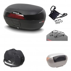 Rear trunk + mounting hardware + accessories  SH46 SH 46 NEW MODEL