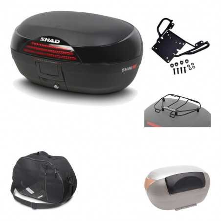 SHAD Baul trasero + herraje montaje accesorios SH46 SH 46 NEW MODEL KIT-183023