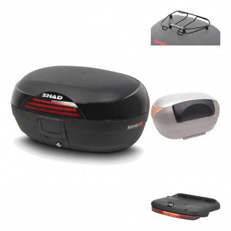 SHAD Baul trasero + accesorios SH46 SH 46 NEW MODEL KIT-182974