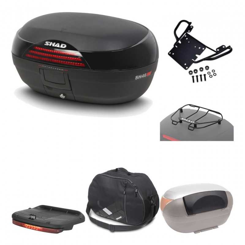 SHAD Baul trasero + herraje montaje accesorios SH46 SH 46 NEW MODEL KIT-183024