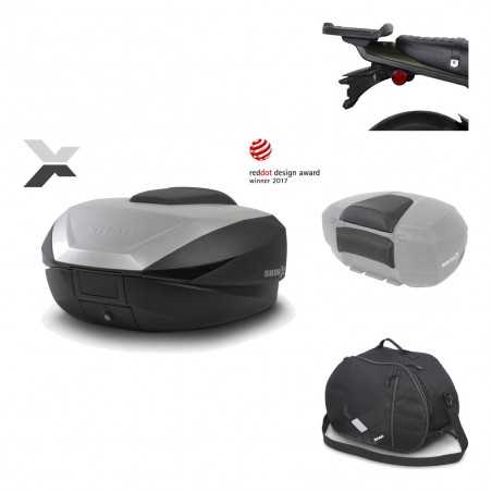 SHAD Baul trasero + herraje montaje accesorios SH59X ALU KIT-182726