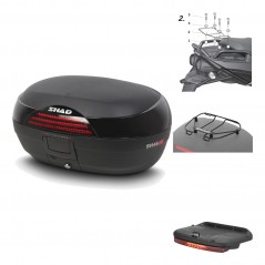 SHAD Baul trasero + herraje montaje accesorios SH46 SH 46 NEW MODEL KIT-182978