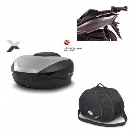 SHAD Baul trasero + herraje montaje bolsa interna SH59X ALU KIT-182928