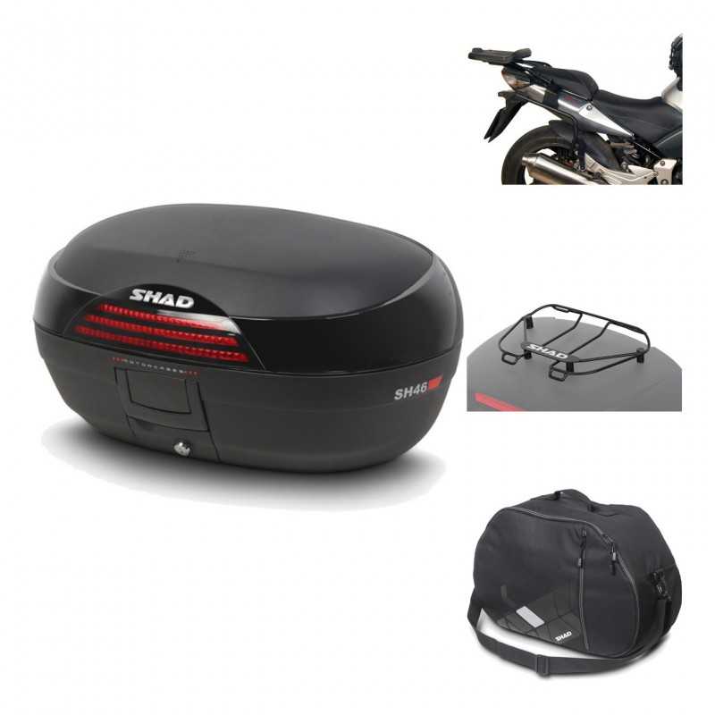 Rear trunk + mounting hardware + accessories  SH46 SH 46 NEW MODEL
