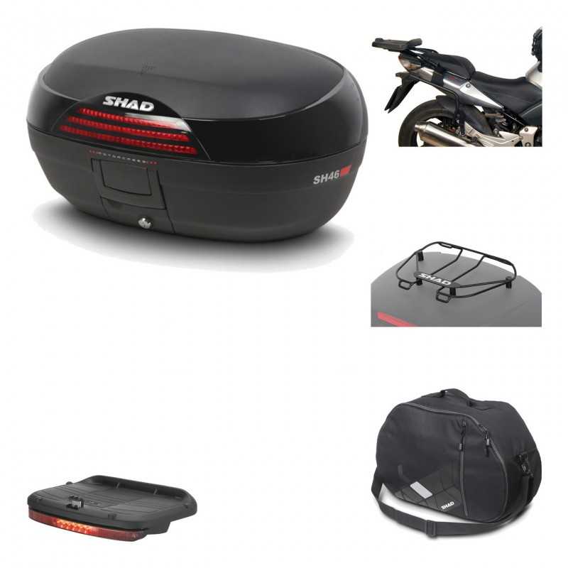 Rear trunk + mounting hardware + accessories  SH46 SH 46 NEW MODEL