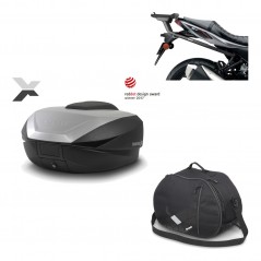 Back trunk + big top fitting + internal bag  SH59X ALU