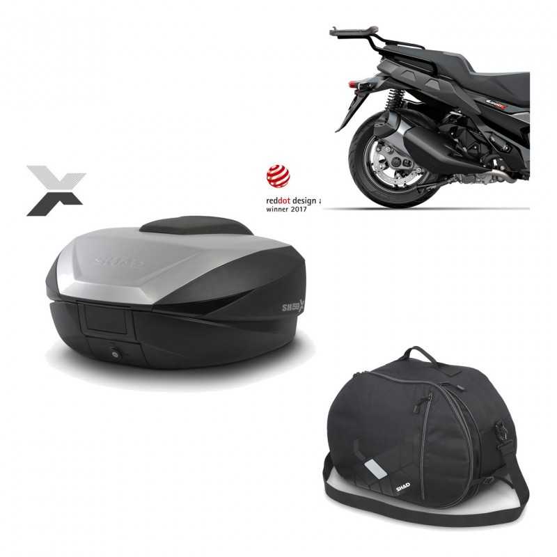 Back trunk + big top fitting + internal bag  SH59X ALU