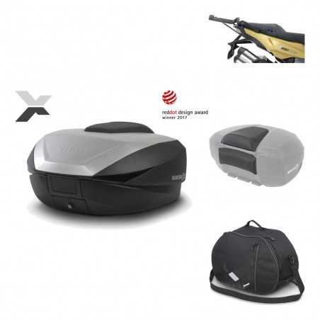 SHAD Baul trasero + herraje montaje accesorios SH59X ALU KIT-182632