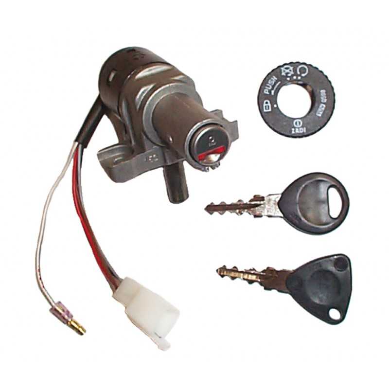 Lock, key contact