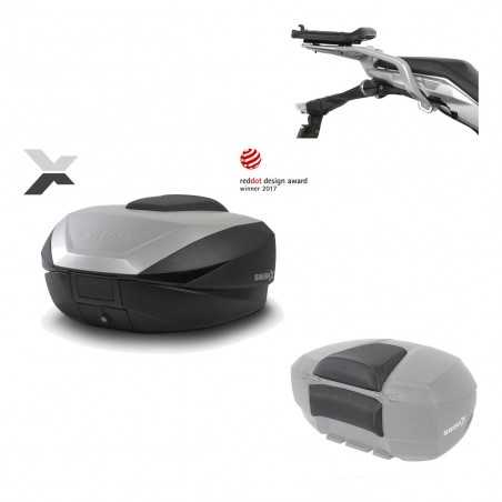 Back trunk + big top fitting + passenger support  SH59X ALU