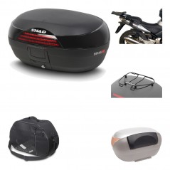 Rear trunk + mounting hardware + accessories  SH46 SH 46 NEW MODEL
