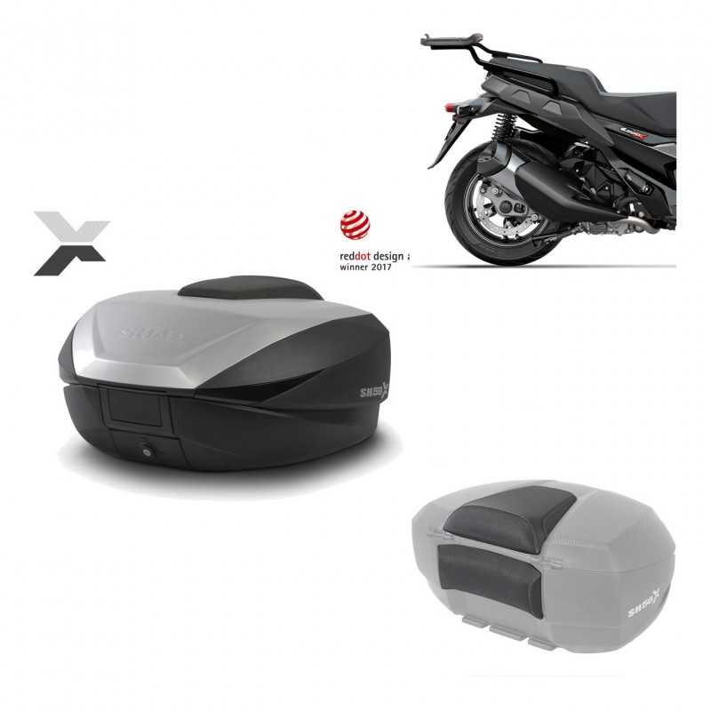Back trunk + big top fitting + passenger support  SH59X ALU