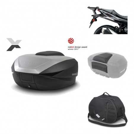 SHAD Baul trasero + herraje montaje accesorios SH59X ALU KIT-182734