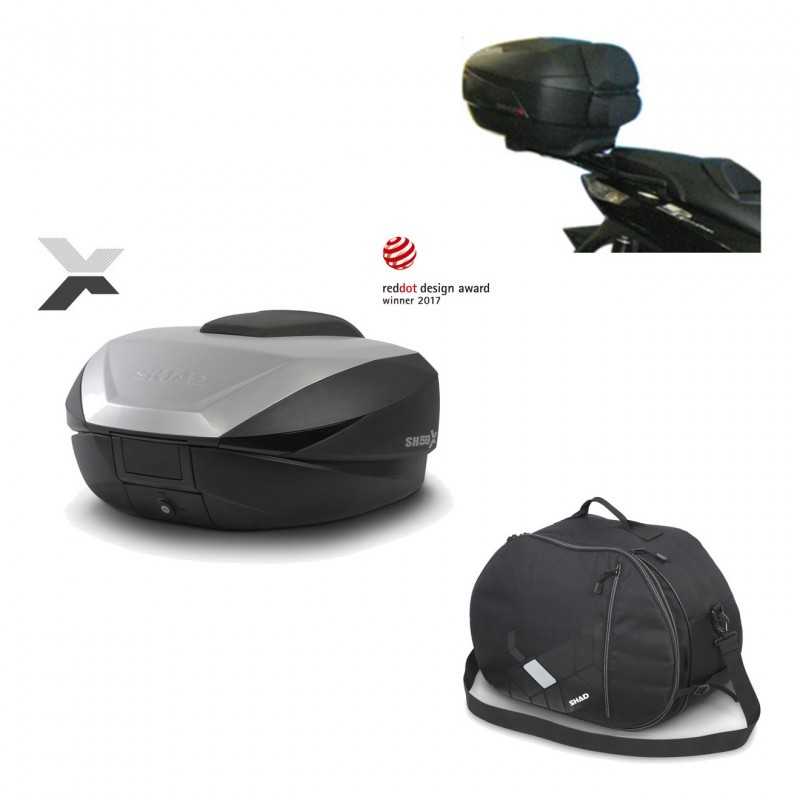 Back trunk + top fitting + internal bag  SH59X ALU