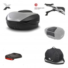 Rear trunk + mounting hardware + accessories  SH59X ALU