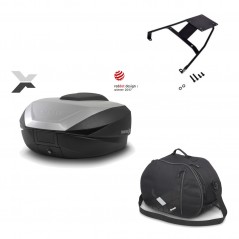 Back trunk + big top fitting + internal bag  SH59X ALU