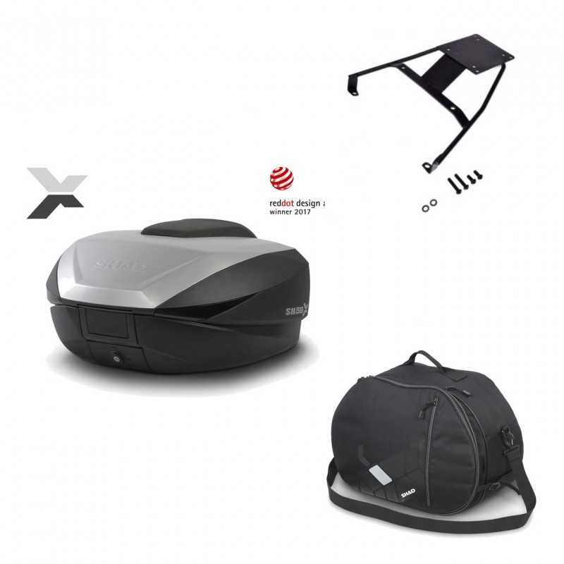 Back trunk + big top fitting + internal bag  SH59X ALU