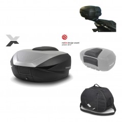 Rear trunk + mounting hardware + accessories  SH59X ALU