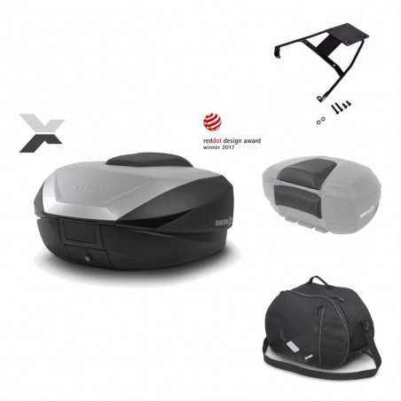 SHAD Baul trasero + herraje montaje accesorios SH59X ALU KIT-182638
