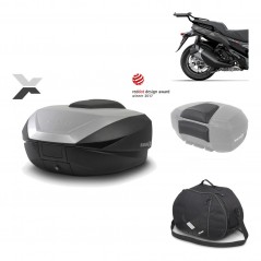 SHAD Baul trasero + herraje montaje accesorios SH59X ALU KIT-182886