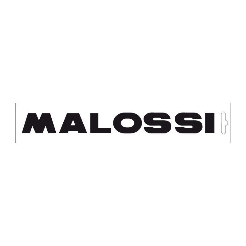 MALOSSI Adhesivo negro - 14cm 33 9775 60931