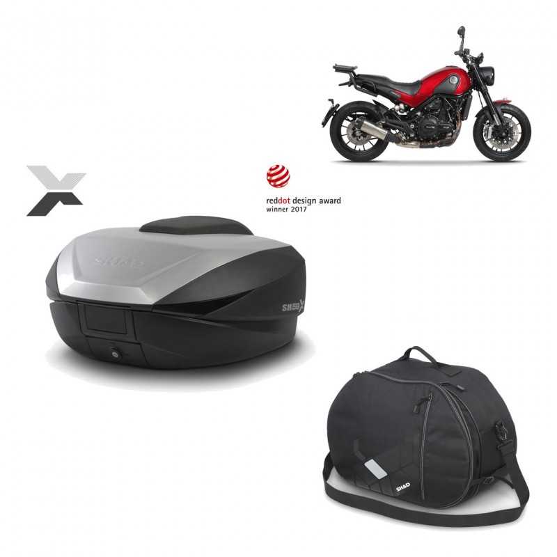 Back trunk + big top fitting + internal bag  SH59X ALU