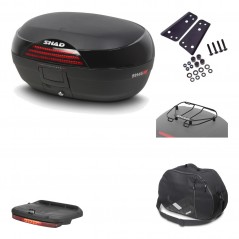 Rear trunk + mounting hardware + accessories  SH46 SH 46 NEW MODEL