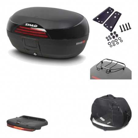 SHAD Baul trasero + herraje montaje accesorios SH46 SH 46 NEW MODEL KIT-183036