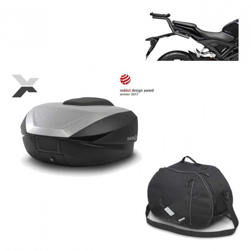 Back trunk + top fitting + internal bag  SH59X ALU