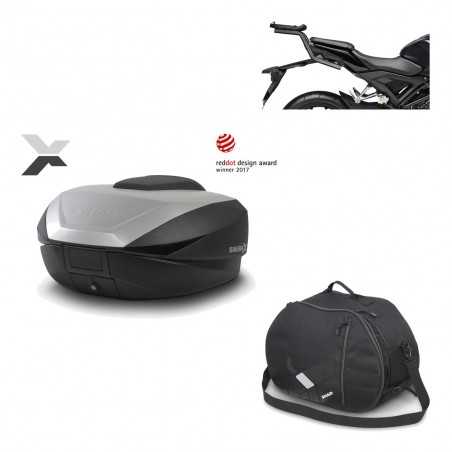 SHAD Baul trasero + herraje montaje bolsa interna SH59X ALU KIT-182939