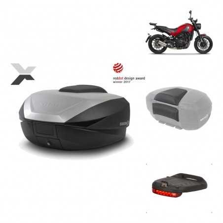 SHAD Baul trasero + herraje montaje accesorios SH59X ALU KIT-182693